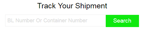 Track your shipment using BL or Container number